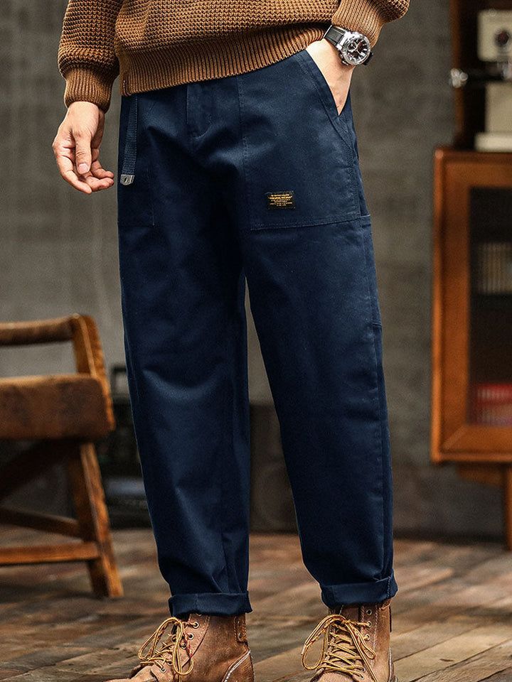 Dylan | Men's Vintage Utility Pants with Drawstring