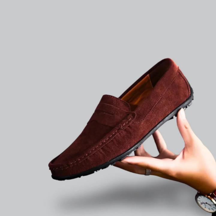 Adrian | Men’s Suede Loafers