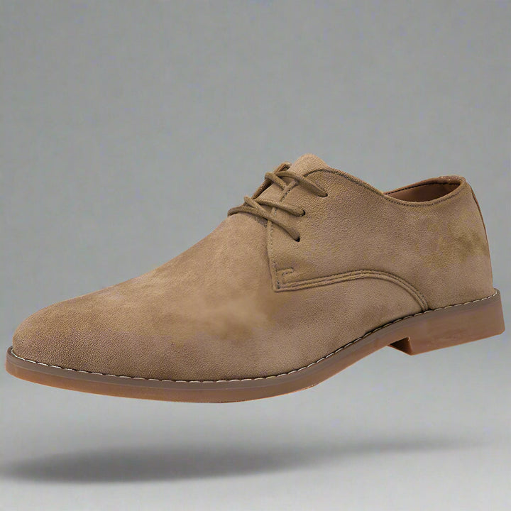 Chris | Men's Suede Dress Shoes with Lace Up