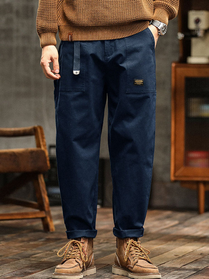 Dylan | Men's Vintage Utility Pants with Drawstring