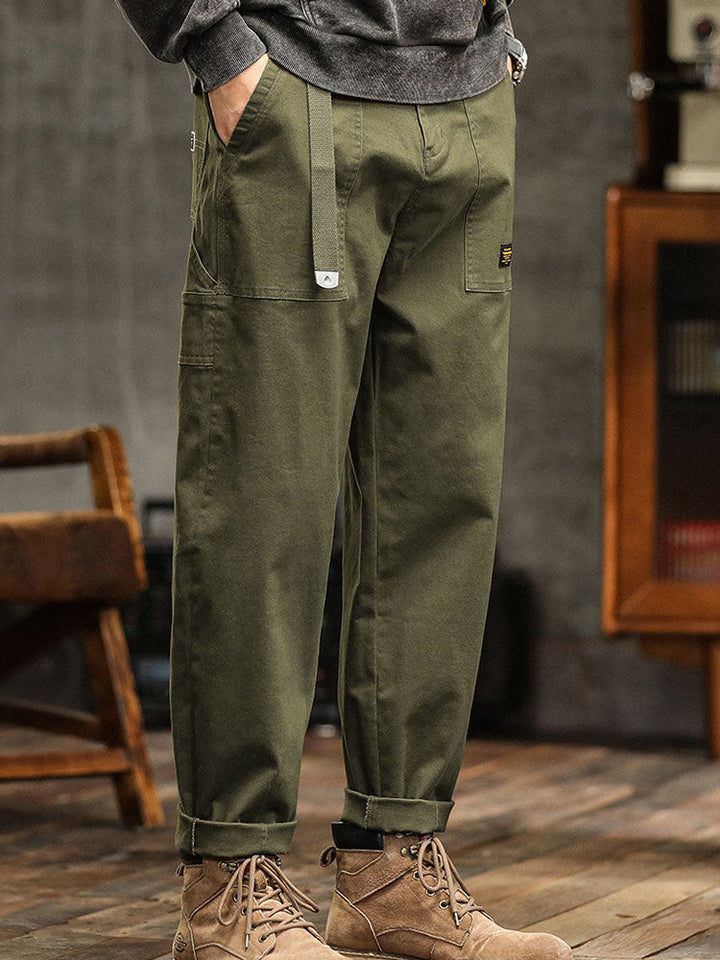 Dylan | Men's Vintage Utility Pants with Drawstring