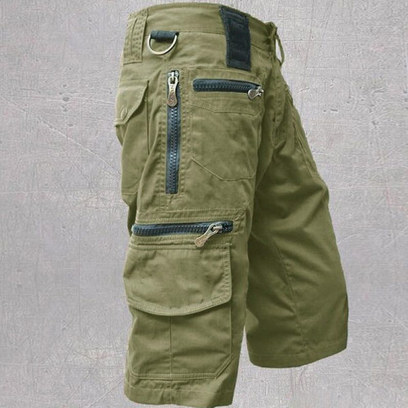 Huxley | Men’s Cargo Shorts with Zipper Pockets