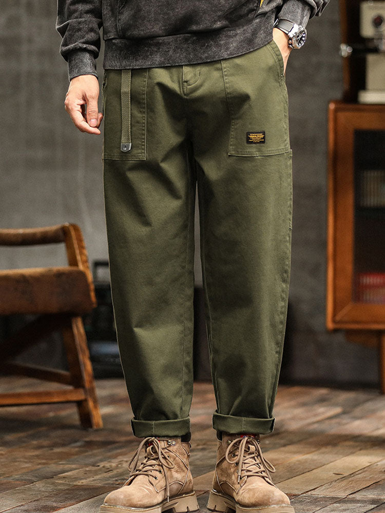 Dylan | Men's Vintage Utility Pants with Drawstring