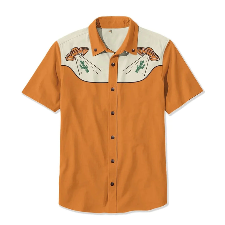 Walter | Men's Floral Print Button Down Shirt