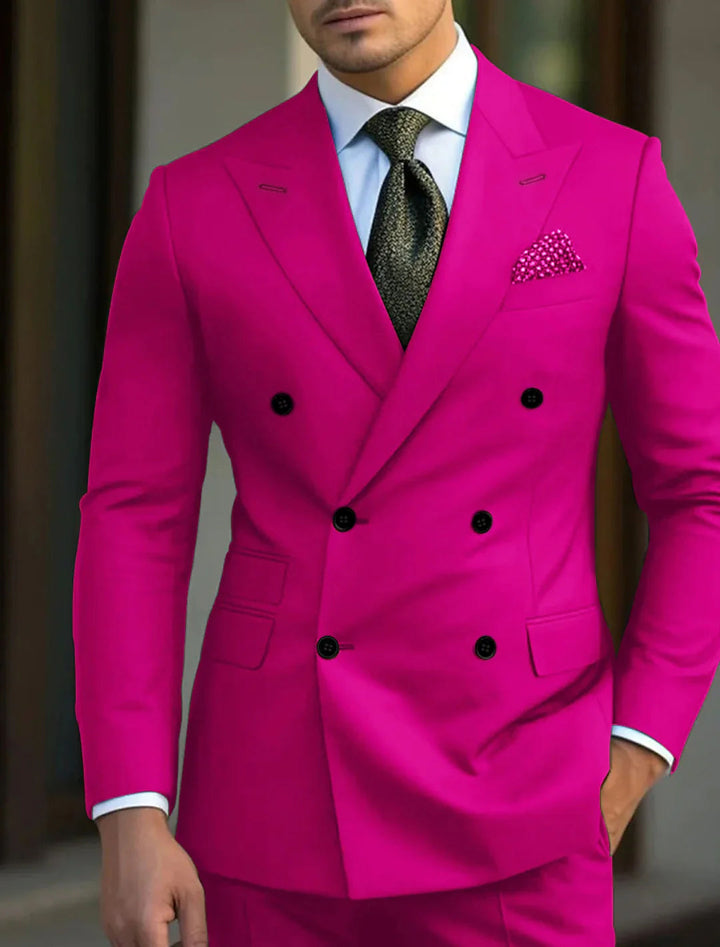 Roman | Men's Tailored Two Piece Formal Suit with Single Breasted Coat and Trouser