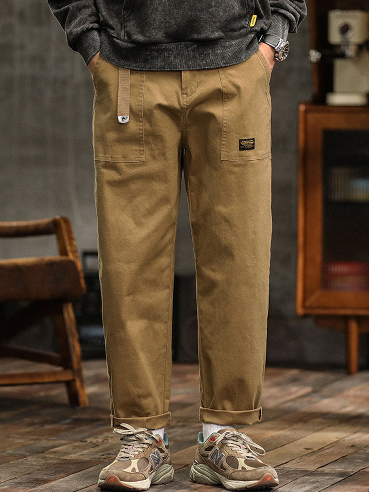 Dylan | Men's Vintage Utility Pants with Drawstring