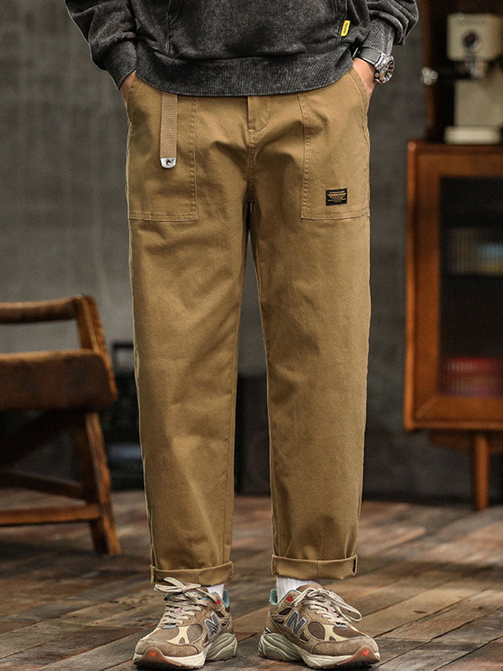 Dylan | Men's Vintage Utility Pants with Drawstring