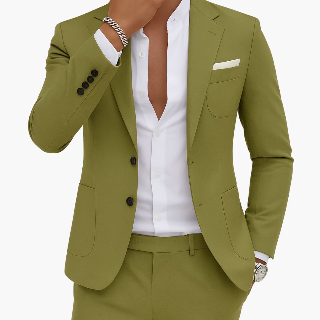 Jason | Men's Two Piece Suit Set with Blazer and Pants