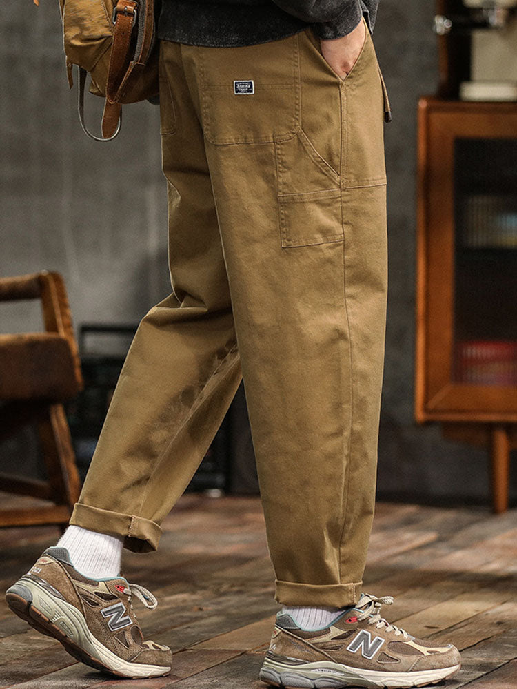 Dylan | Men's Vintage Utility Pants with Drawstring