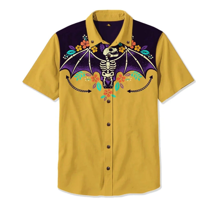 Walter | Men's Floral Print Button Down Shirt