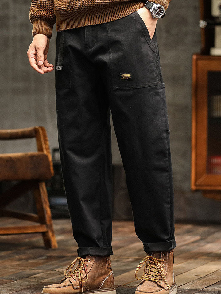 Dylan | Men's Vintage Utility Pants with Drawstring