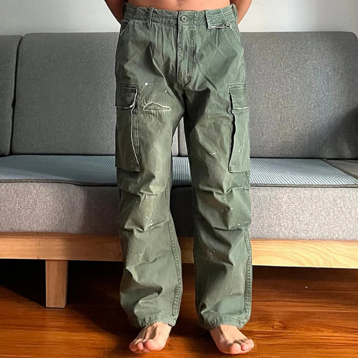 Harry | Men's Washed Baggy Cargo Pants
