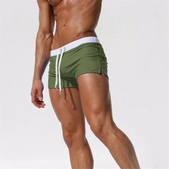 Marlon | Men's Swim Trunks with Drawstring