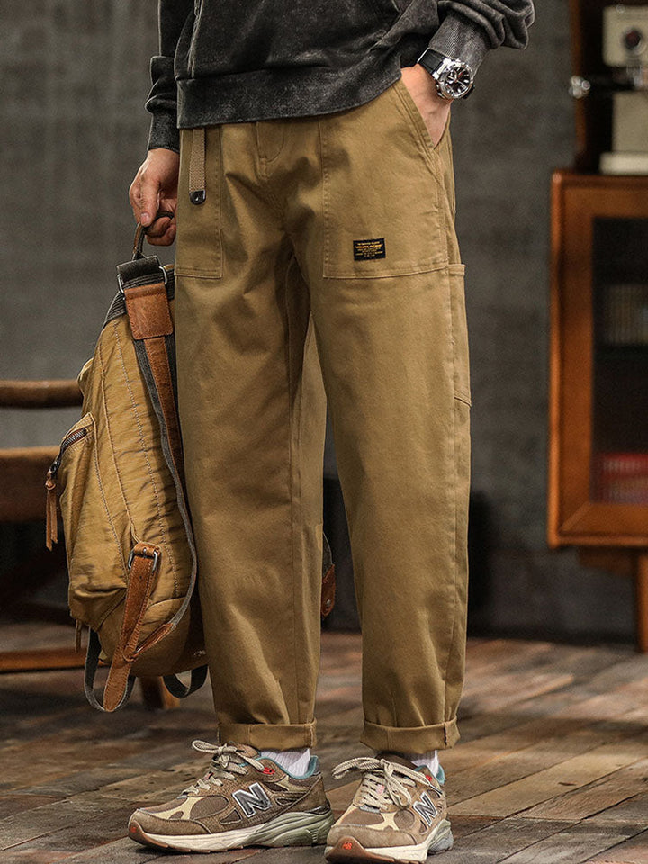 Dylan | Men's Vintage Utility Pants with Drawstring