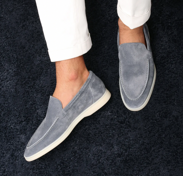Nikko | Men’s Suede Moccasin Loafers