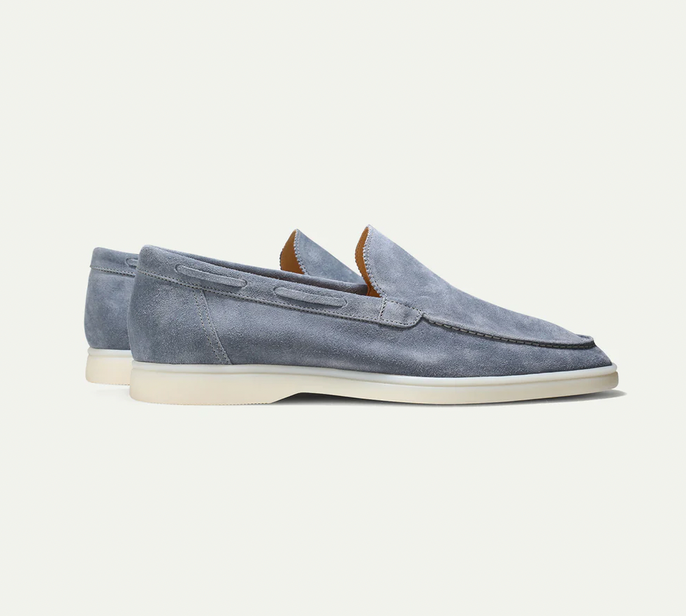 Nikko | Men’s Suede Moccasin Loafers