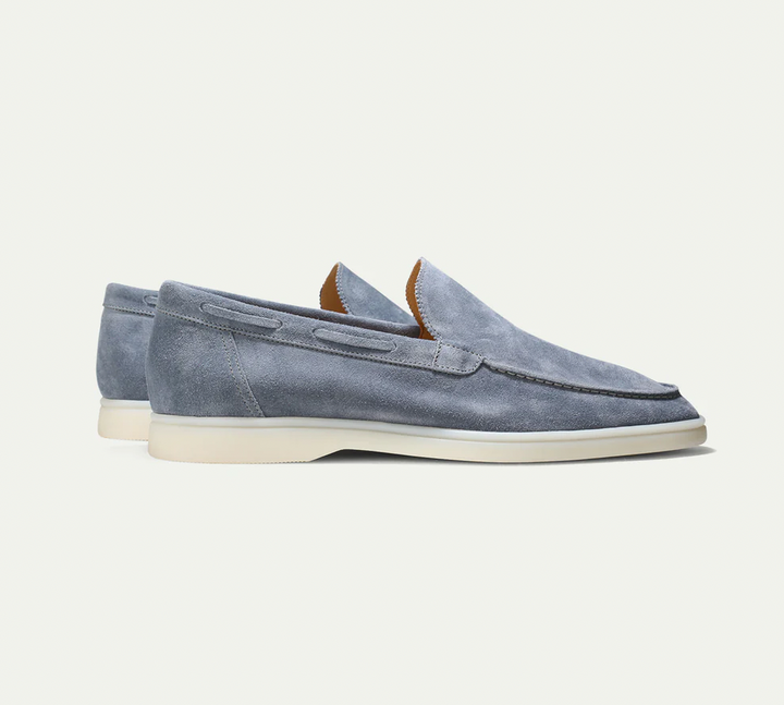 Nikko | Men’s Suede Moccasin Loafers