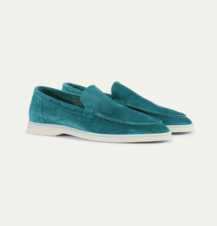 Nikko | Men’s Suede Moccasin Loafers
