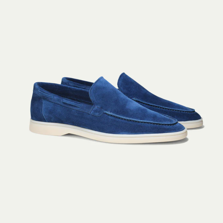 Nikko | Men’s Suede Moccasin Loafers