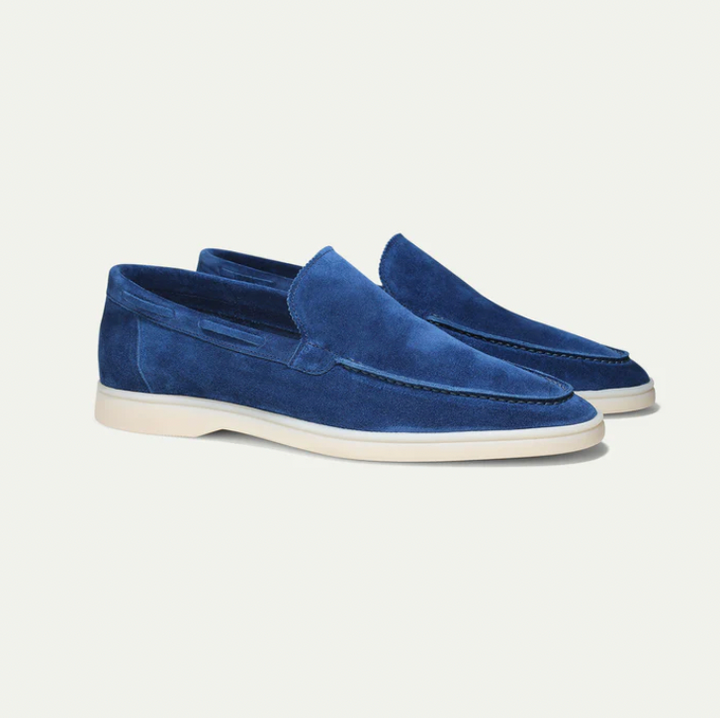 Nikko | Men’s Suede Moccasin Loafers