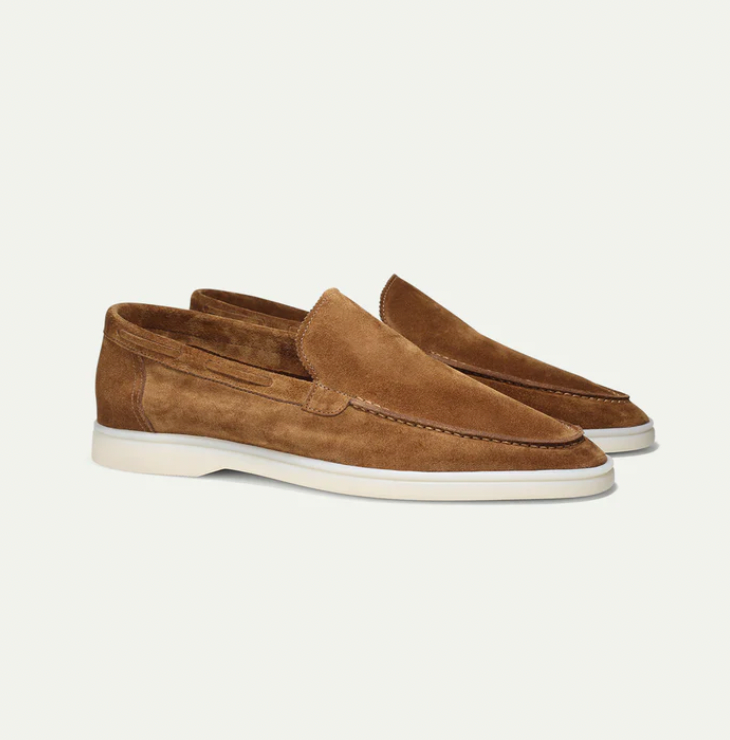 Nikko | Men’s Suede Moccasin Loafers