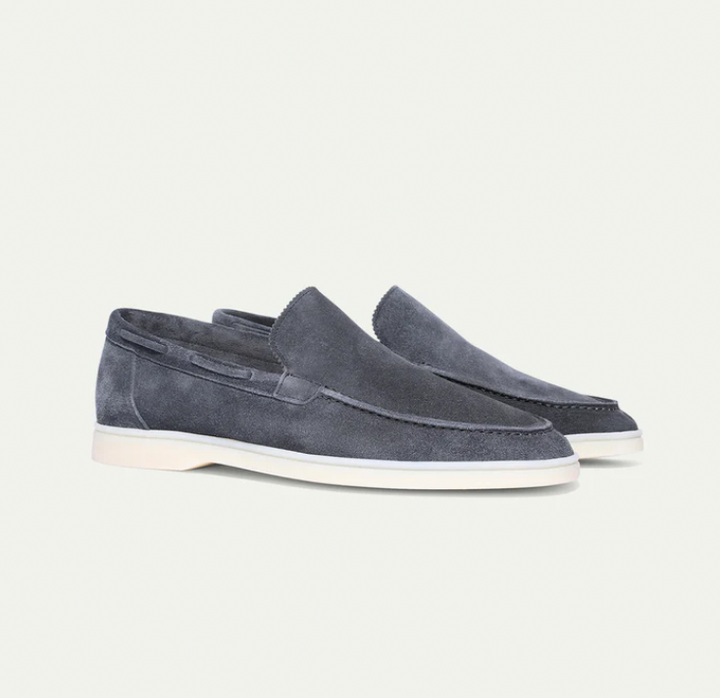 Nikko | Men’s Suede Moccasin Loafers