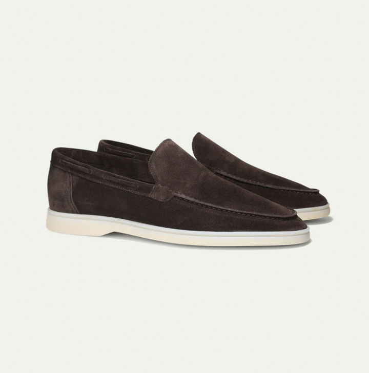 Nikko | Men’s Suede Moccasin Loafers