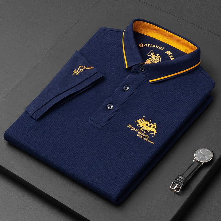 York | Men’s Polo Shirt with Embroidery