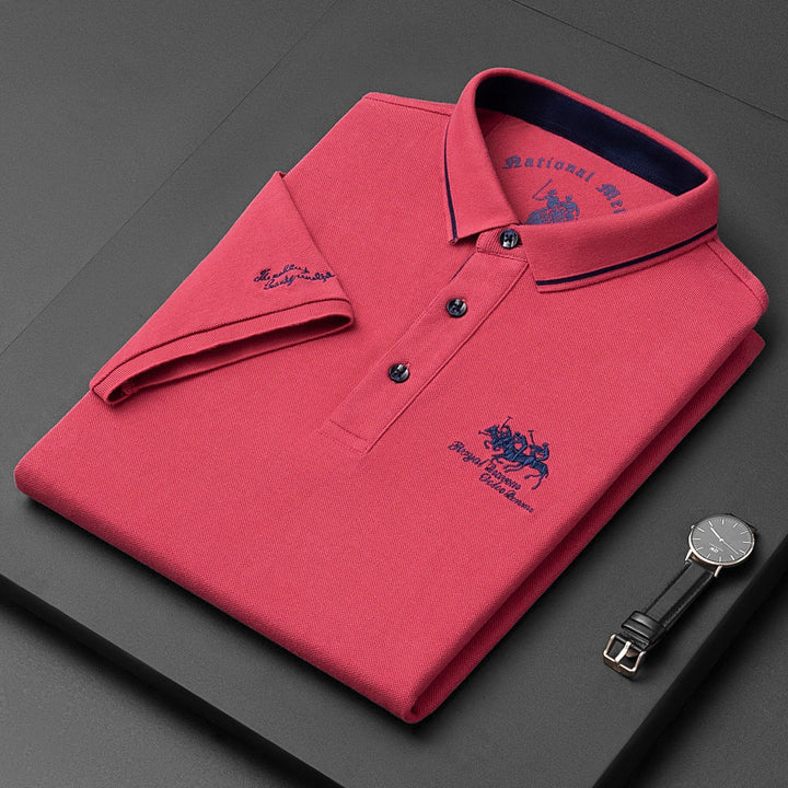 York | Men’s Polo Shirt with Embroidery