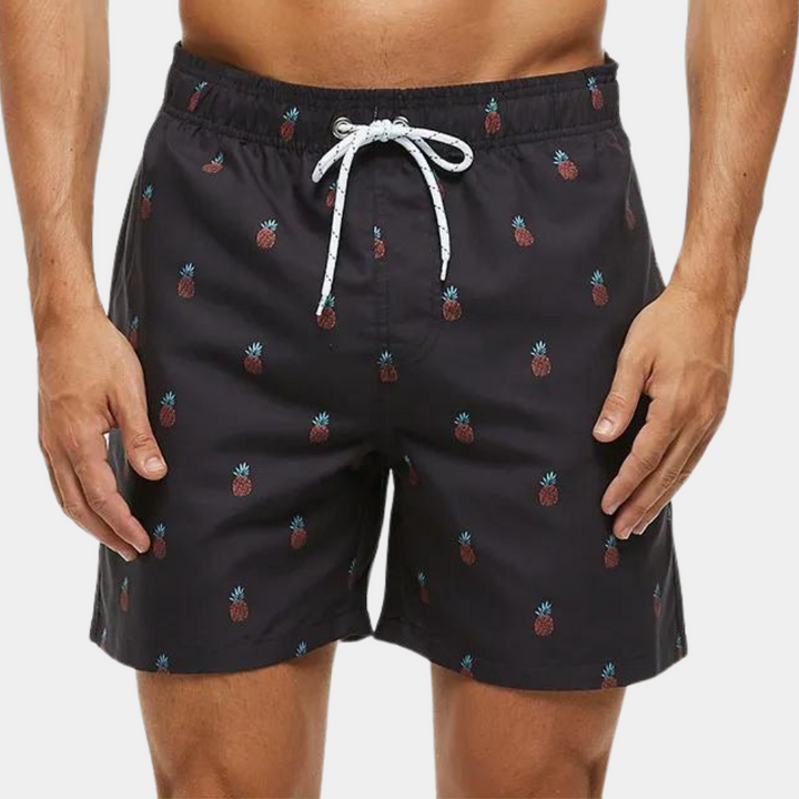 Marlo | Men’s Printed Summer Shorts with Drawstring Waist