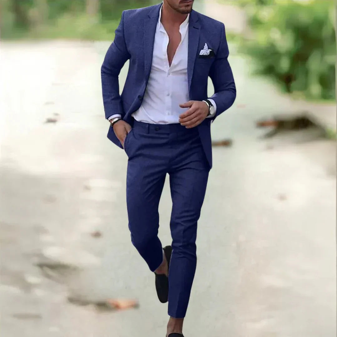 Connor | Men's Slim Fit Two Piece Suit with Blazer and Trouser