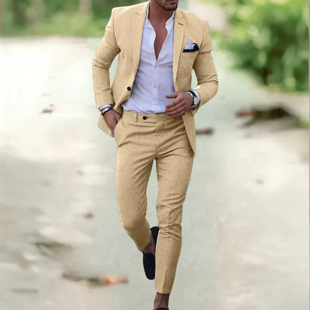 Connor | Men's Slim Fit Two Piece Suit with Blazer and Trouser