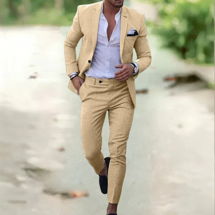 Connor | Men's Slim Fit Two Piece Suit with Blazer and Trouser