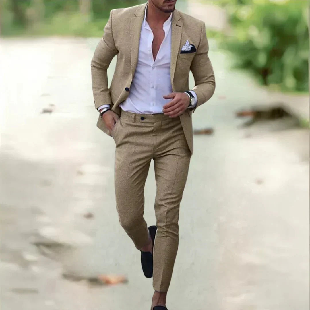 Connor | Men's Slim Fit Two Piece Suit with Blazer and Trouser