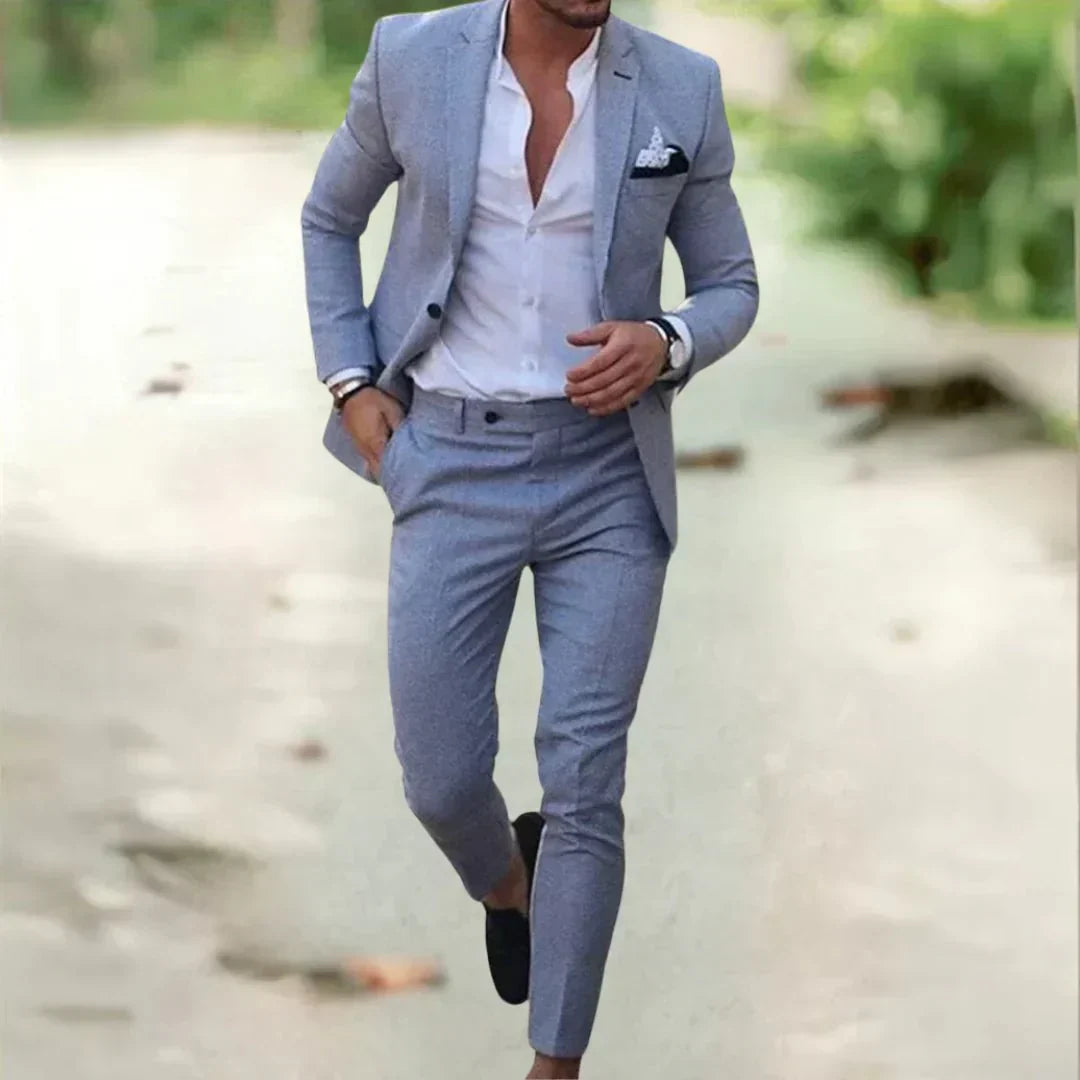 Connor | Men's Slim Fit Two Piece Suit with Blazer and Trouser