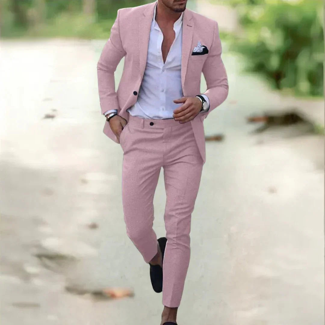 Connor | Men's Slim Fit Two Piece Suit with Blazer and Trouser