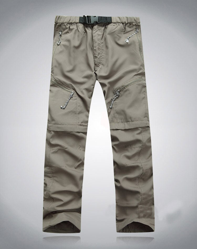 Elric | Men’s Outdoor Convertible Zip-Off Pants with Elastic Waist