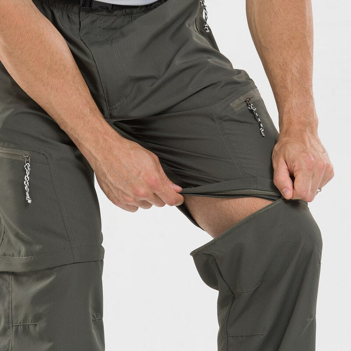 Elric | Men’s Outdoor Convertible Zip-Off Pants with Elastic Waist