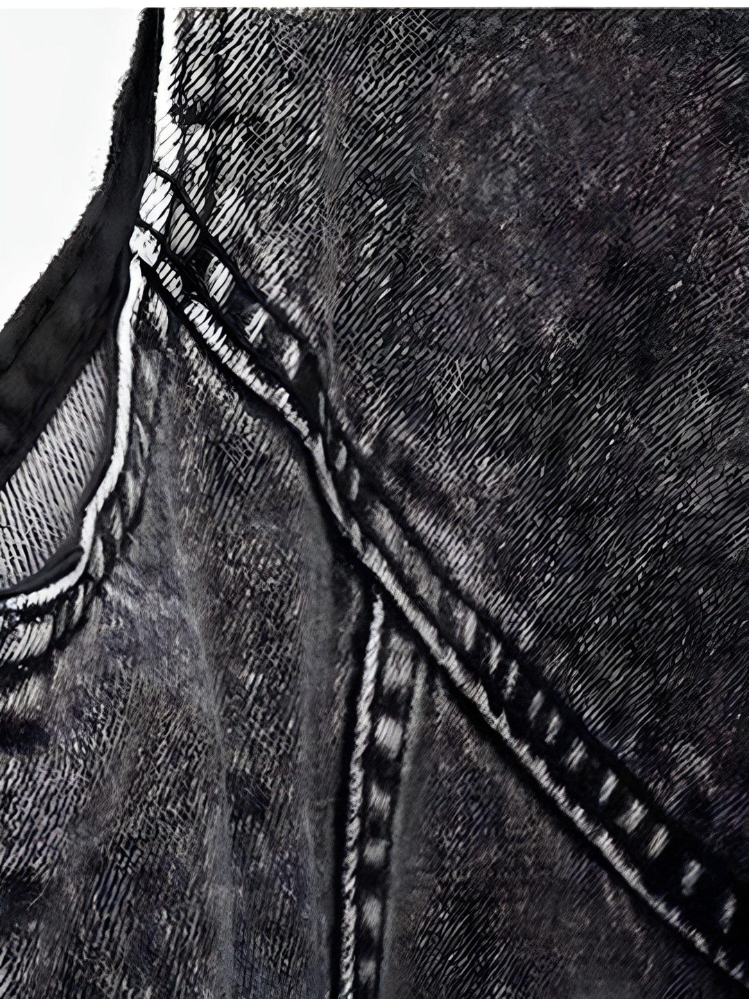 Allan | Men's Denim Waistcoat with Zipper Pockets