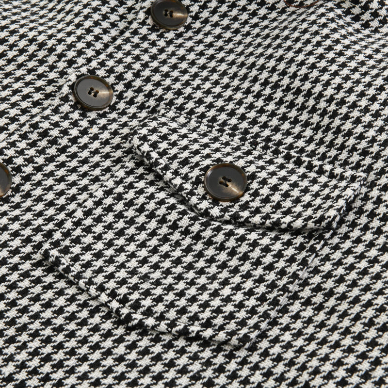 Tomlin | Men's Checkered Coat with Button-Up