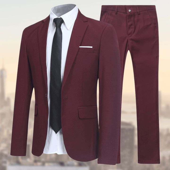 Tiber | Men's Formal Suit Set with Blazer and Trouser