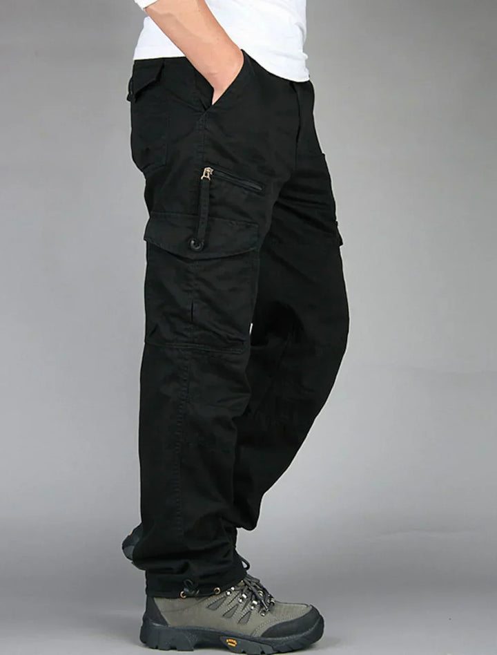 Kael | Men’s Straight Fit Cargo Pants with Multi Pockets