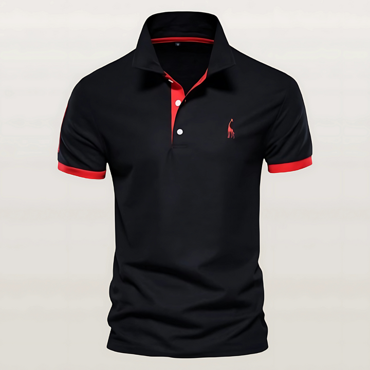 Dalen | Men’s Trim Polo Shirt with Embroidered