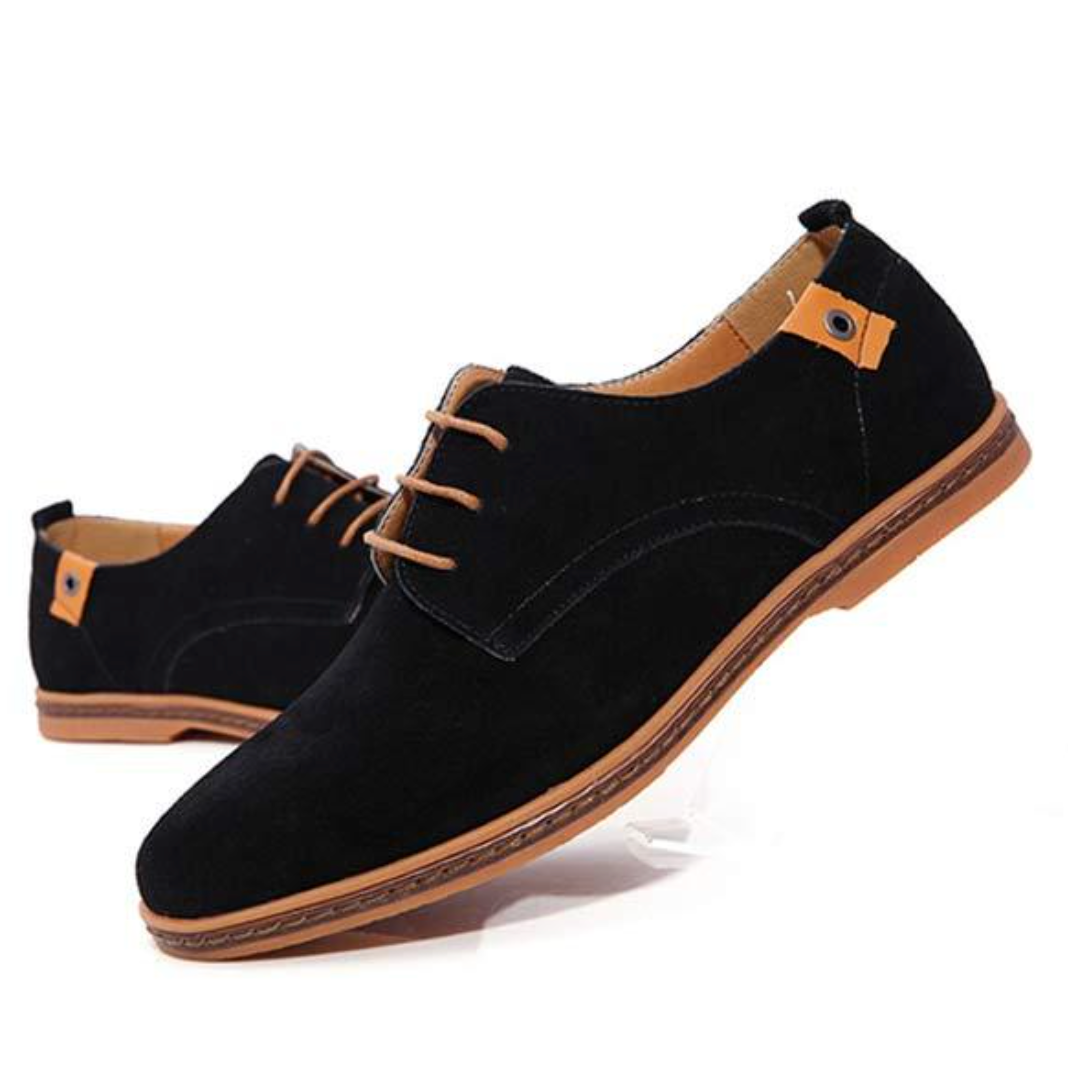 Primo | Men’s Suede Dress Shoes with Lace Up