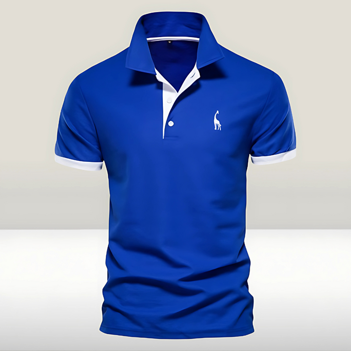 Dalen | Men’s Trim Polo Shirt with Embroidered