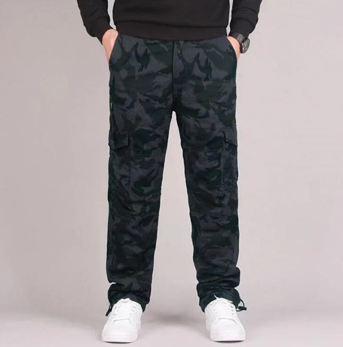 Kael | Men’s Straight Fit Cargo Pants with Multi Pockets