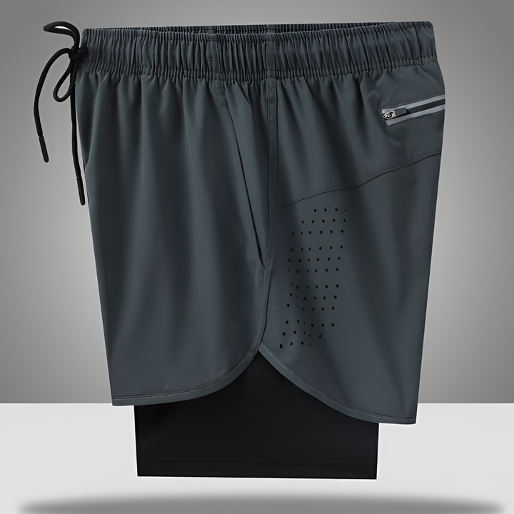 Rio | Men’s Quick Dry Sporty Shorts with Zipper Pocket