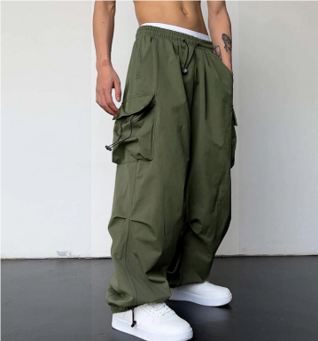 Joshua | Men’s Urban Baggy Pants with Toggle Style