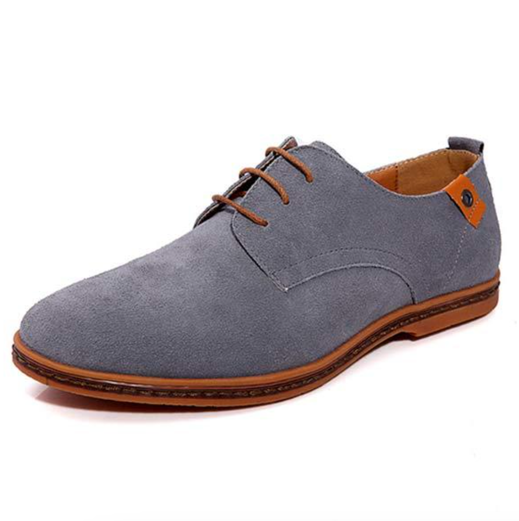 Primo | Men’s Suede Dress Shoes with Lace Up