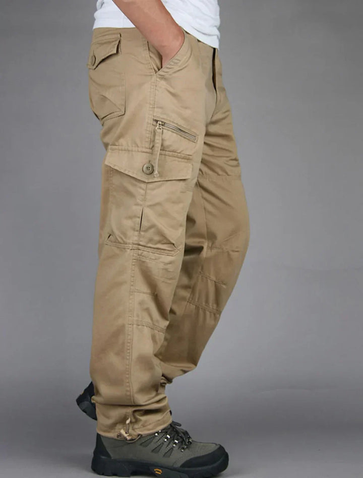 Kael | Men’s Straight Fit Cargo Pants with Multi Pockets